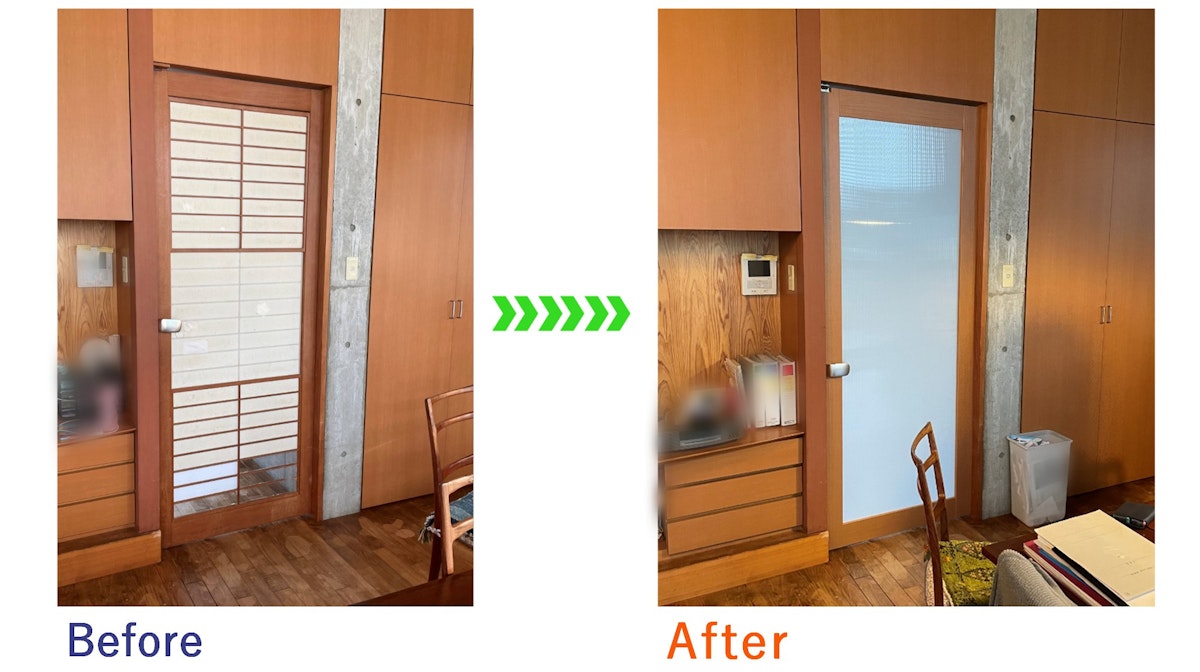 ドアの注文 ガラスドアの注文 オーダードア