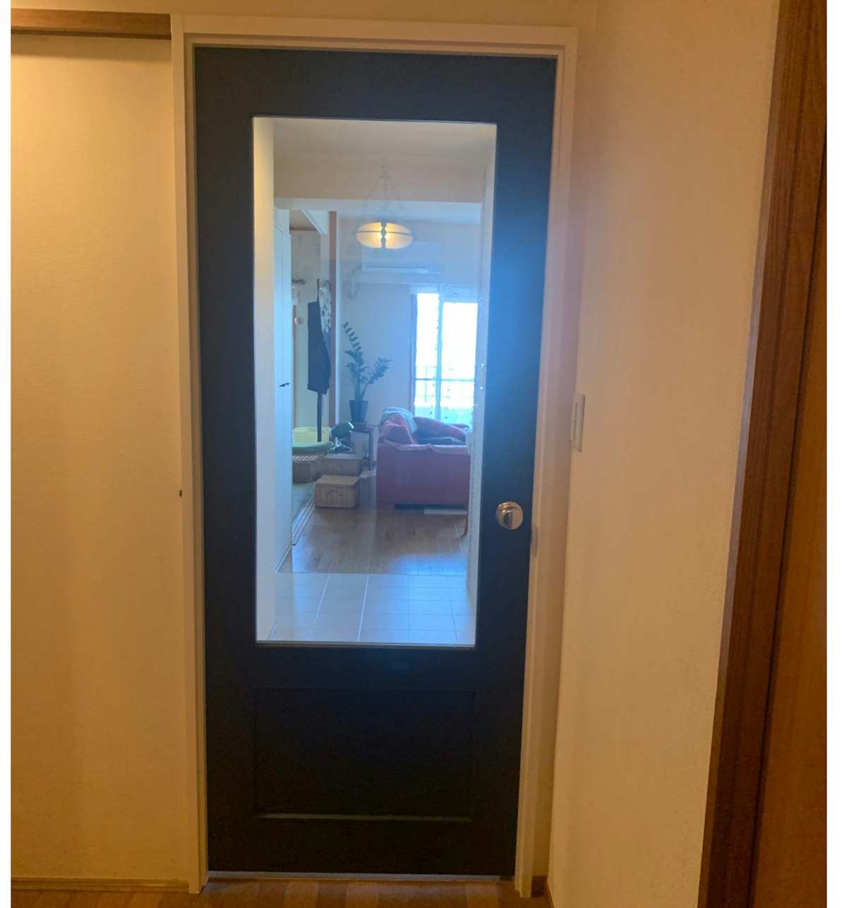 ガラス入りドア オリジナルドア オーダードア