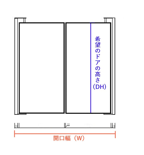 スイングドア ウエスタンドア カウンタードア