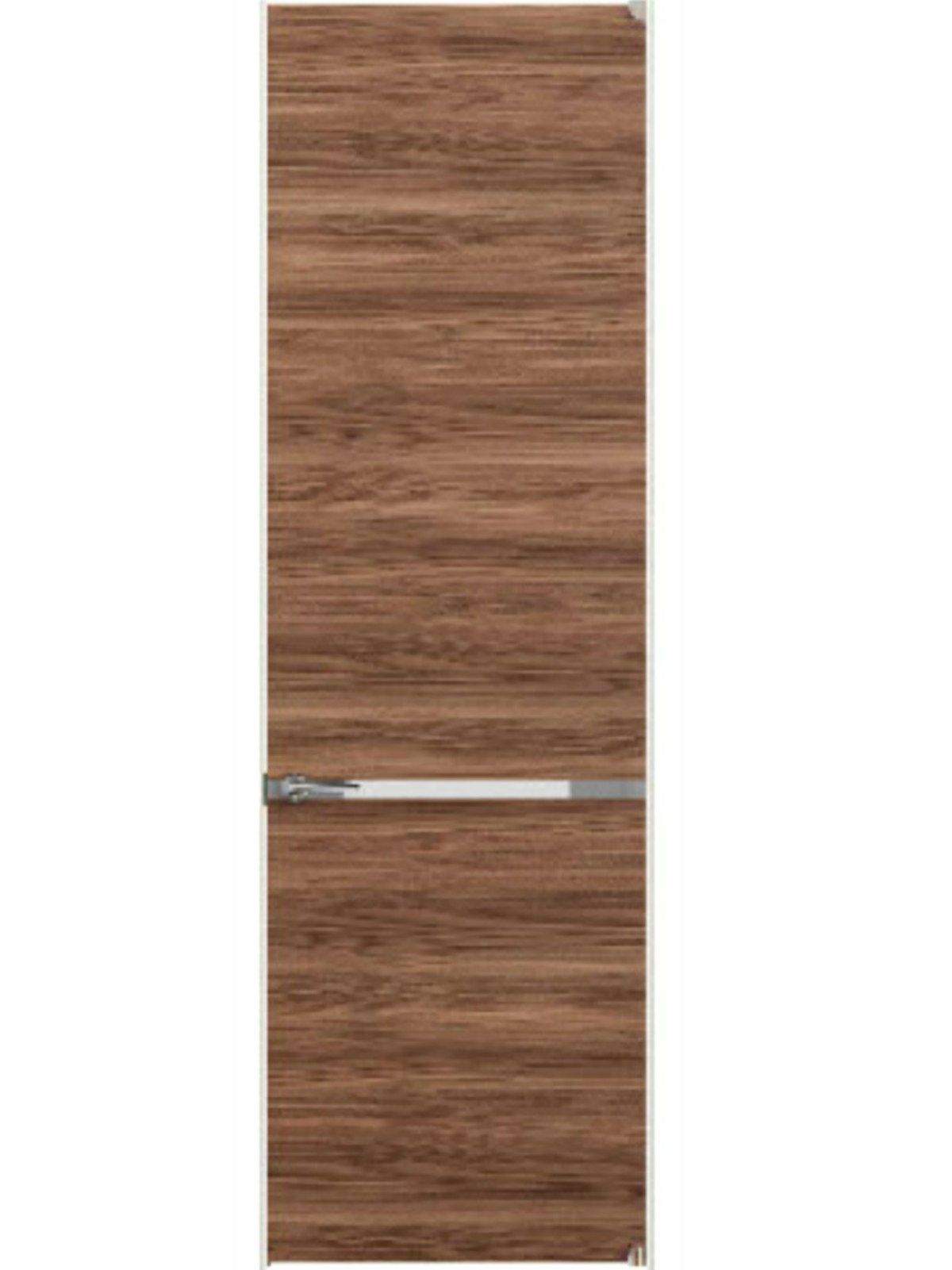 木製ドア ステンレスプレート入り ガラス入り