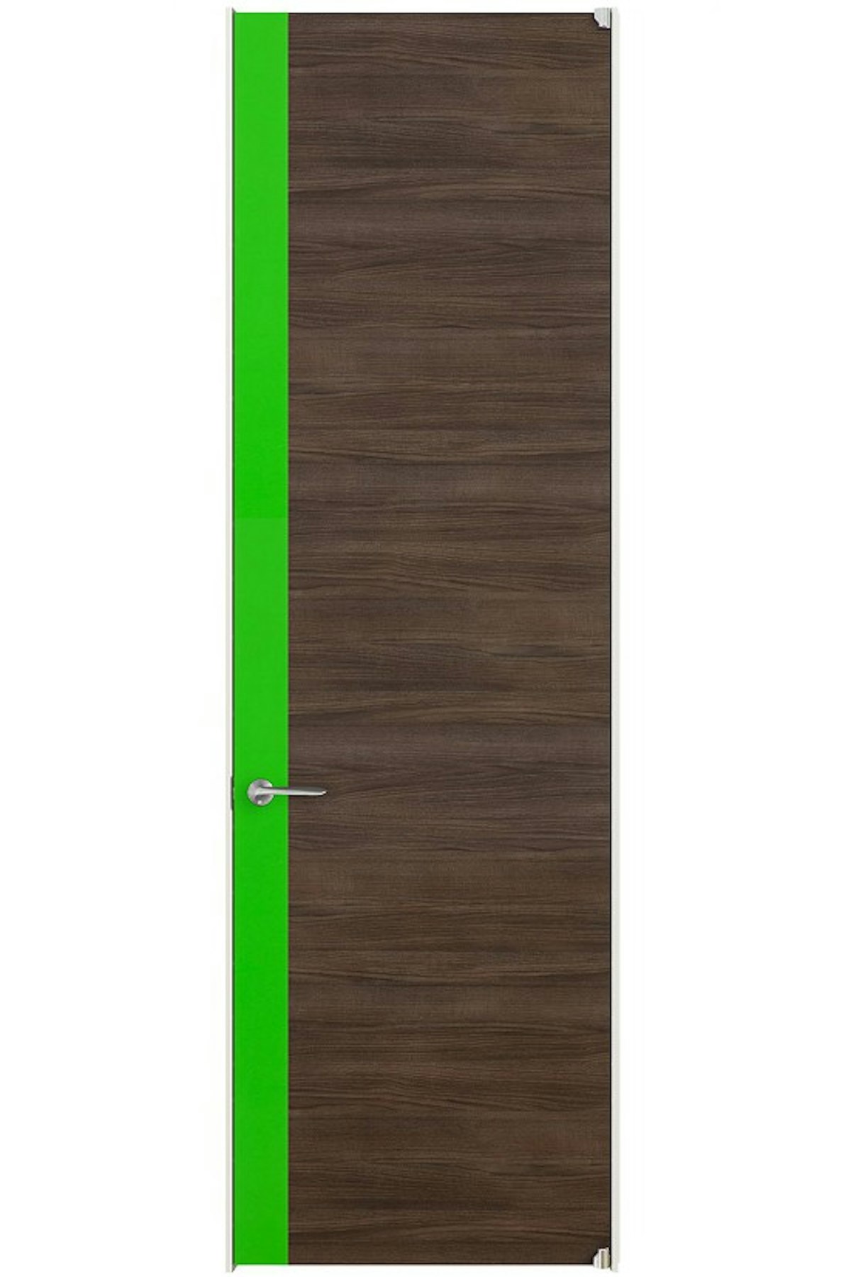 ワンポイントカラーの入ったドア 選べる色のドア