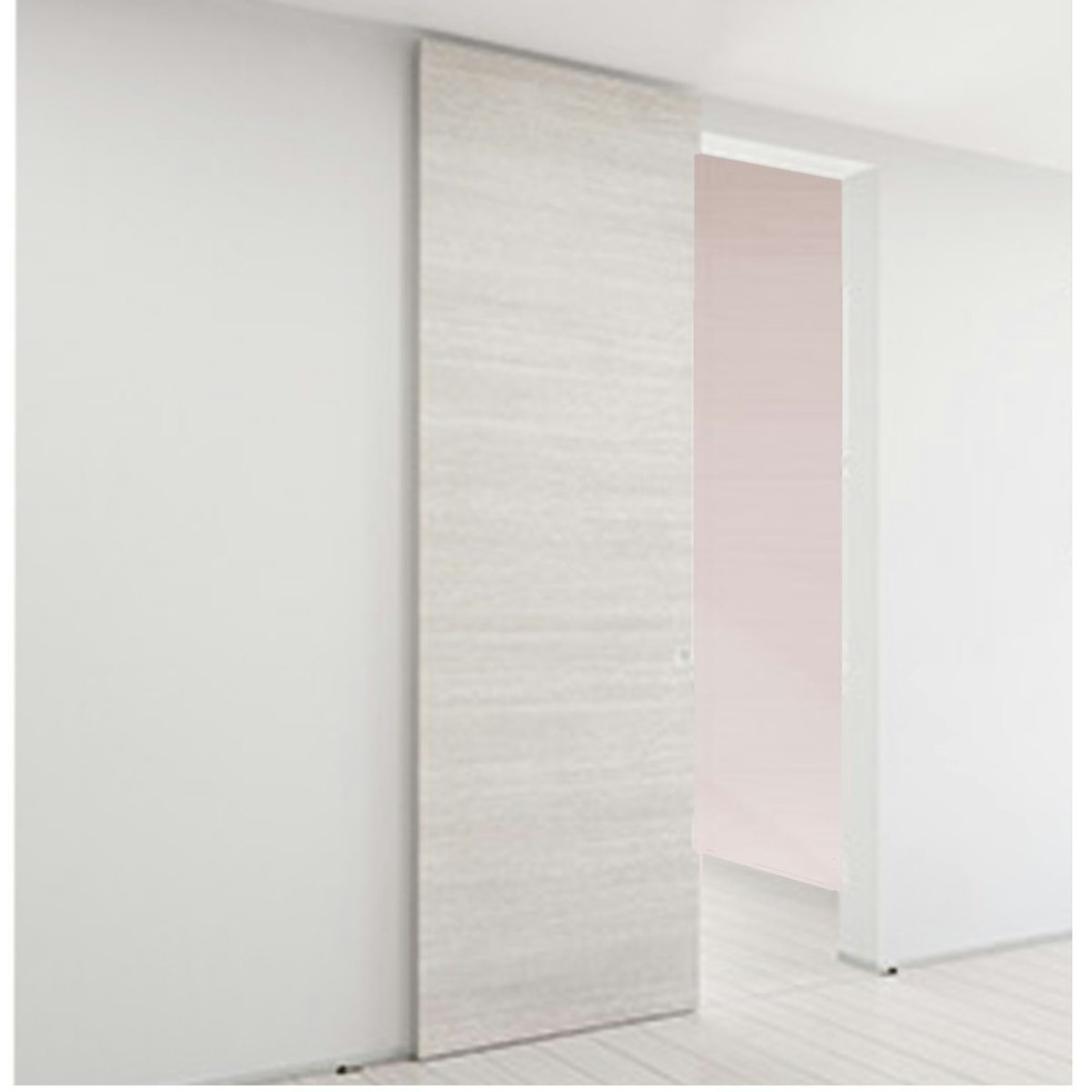 アウトセット引き戸の注文 ドアを引き戸に