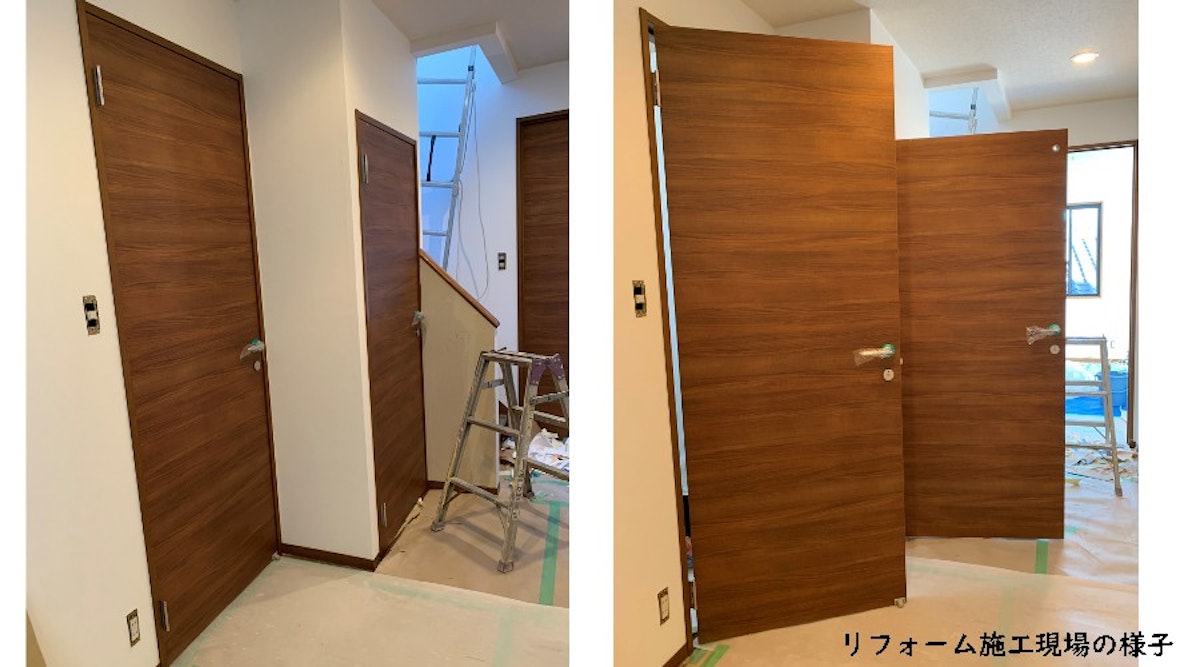 ドアの注文 リビングドア 洗面所の扉 トイレのドア 木製室内ドア リフォームのドア 新築のドア オーダードア 扉の注文 業者御用達 扉の専門店