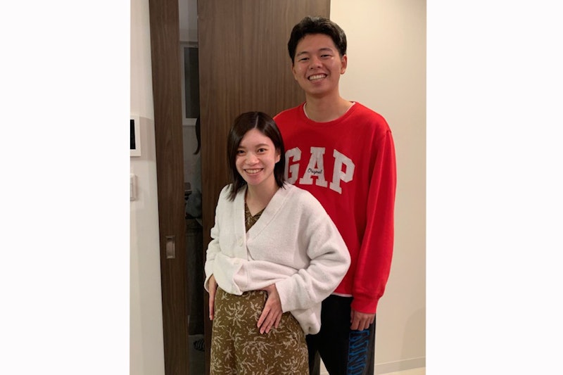 DIYで施工、階段口に引き戸を　～埼玉県・I様ファミリー